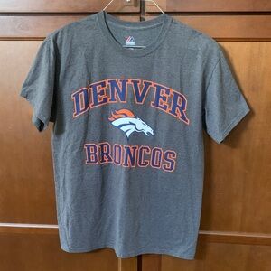 Denver Broncos Men’s Short Sleeve Tee Shirt NFL Football Large